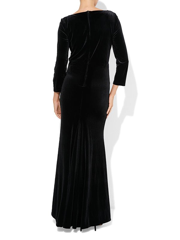 Elva Black Gown