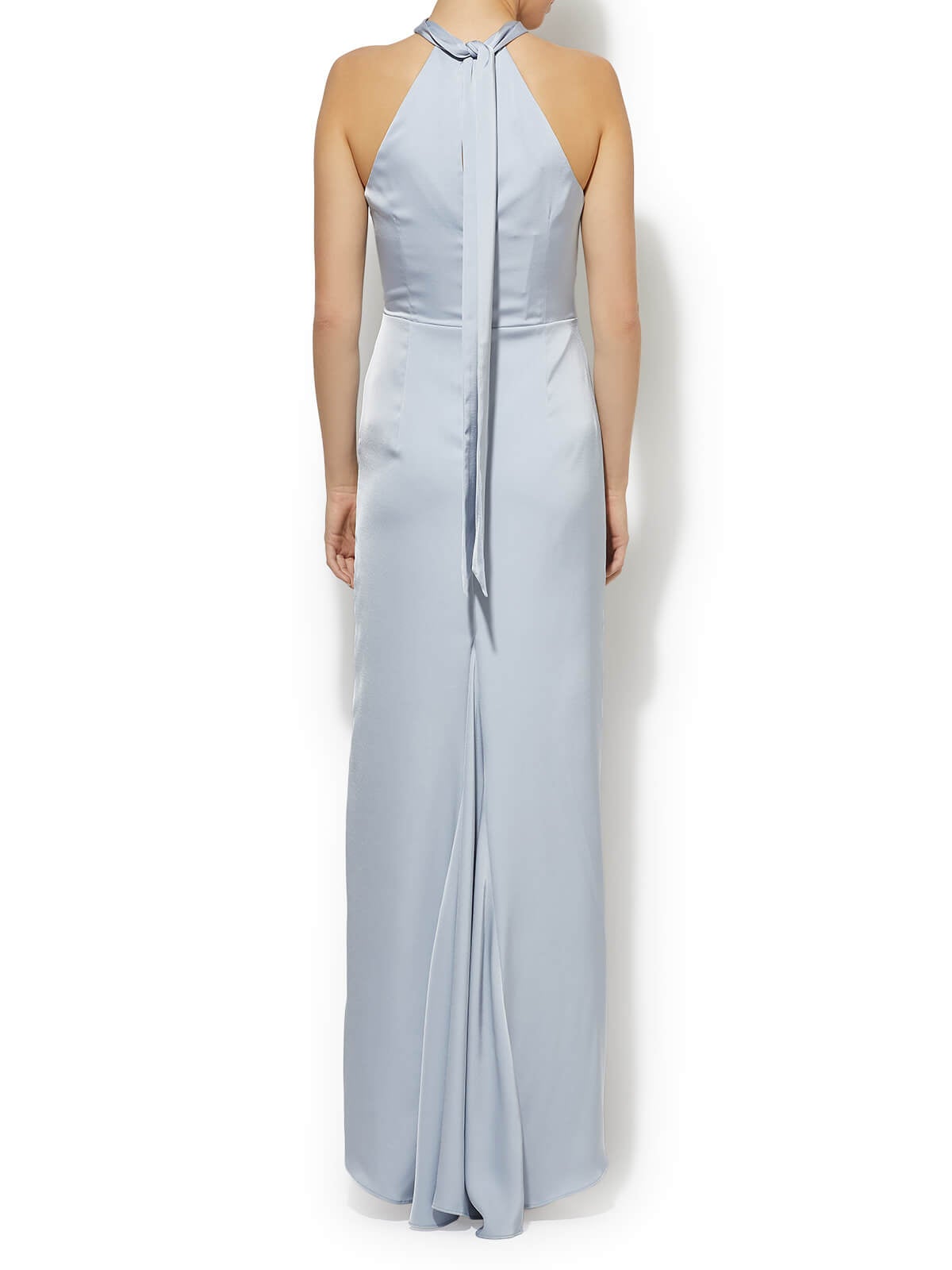 Nadine Sky Blue Halter Gown