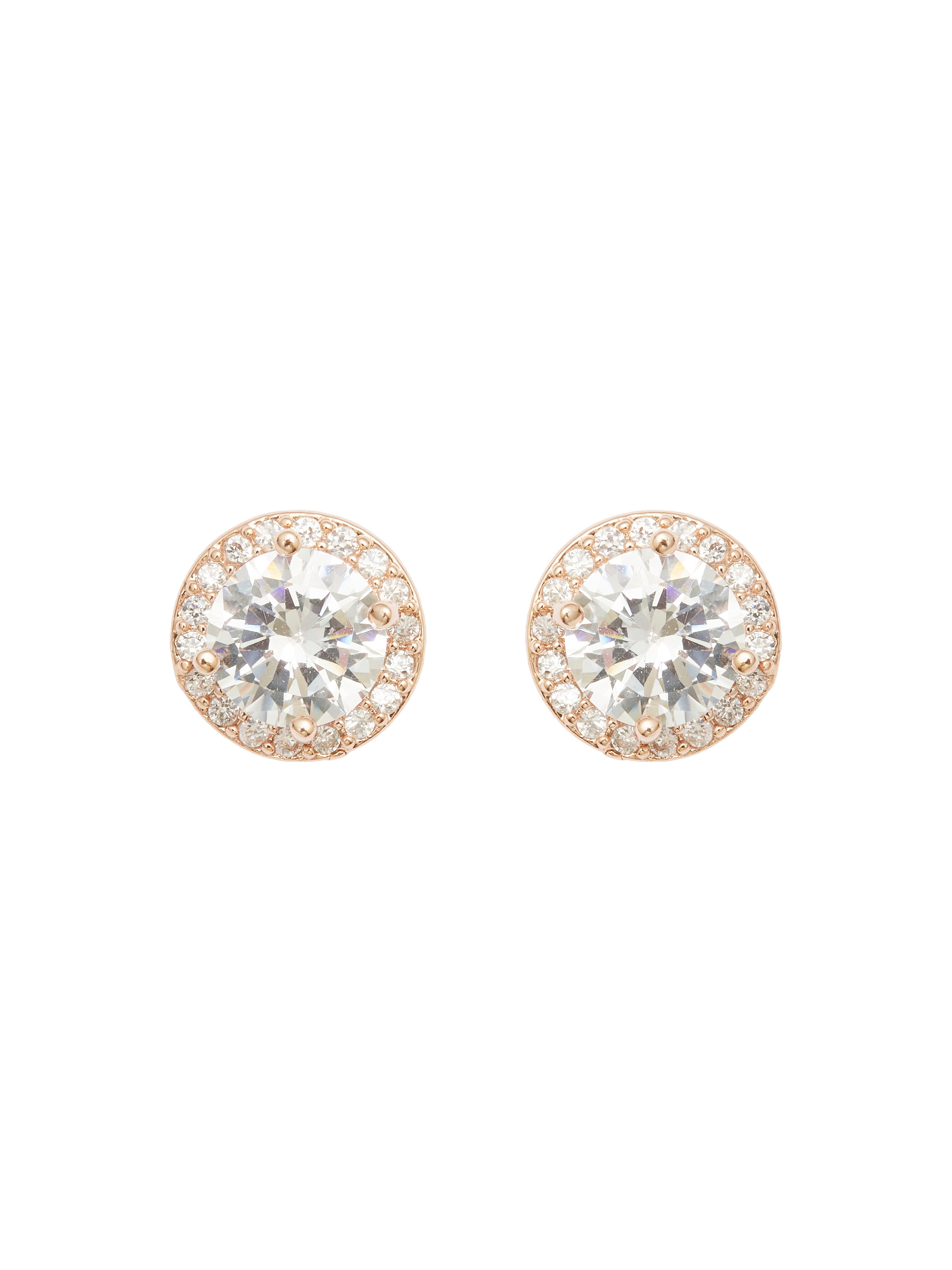 Rina Rose Gold Earrings