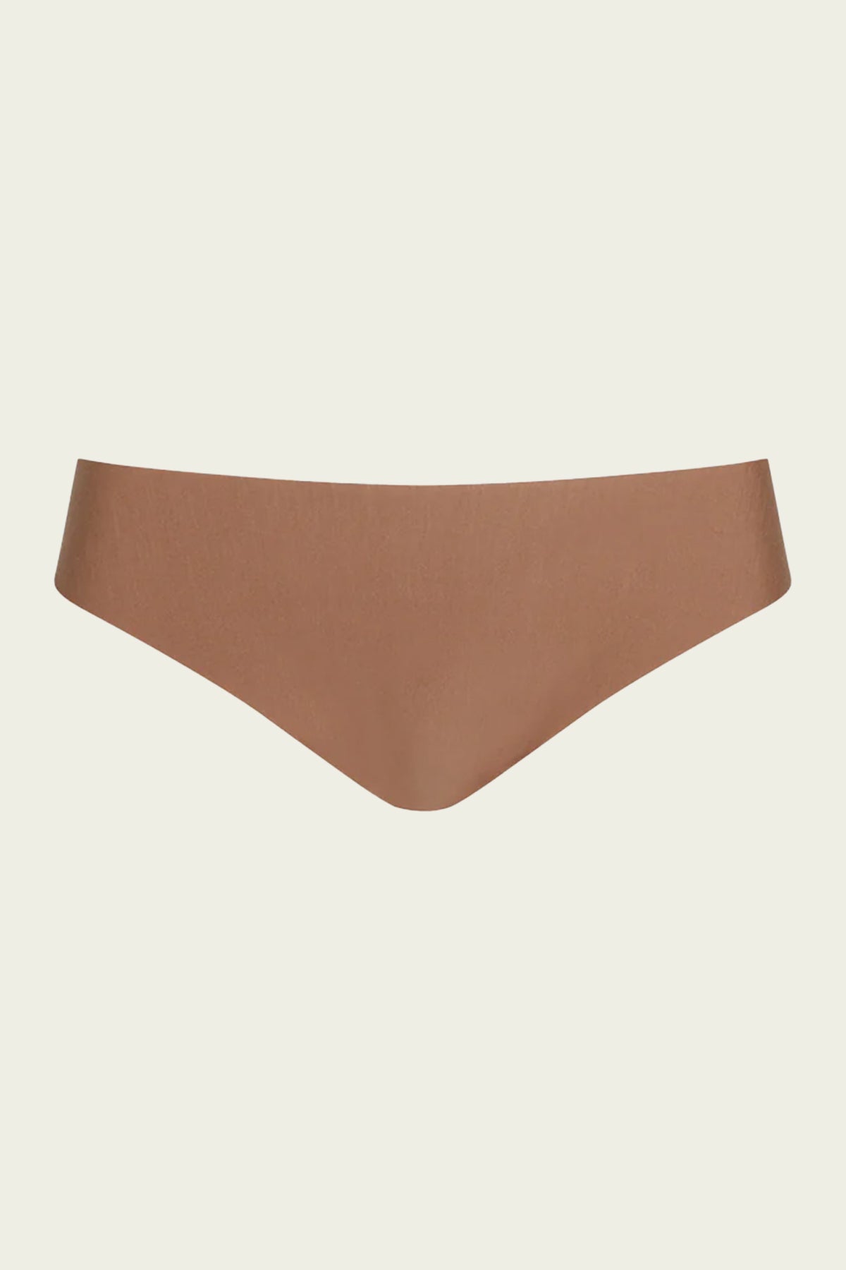 Butter Mid-Rise Thong in Toffee