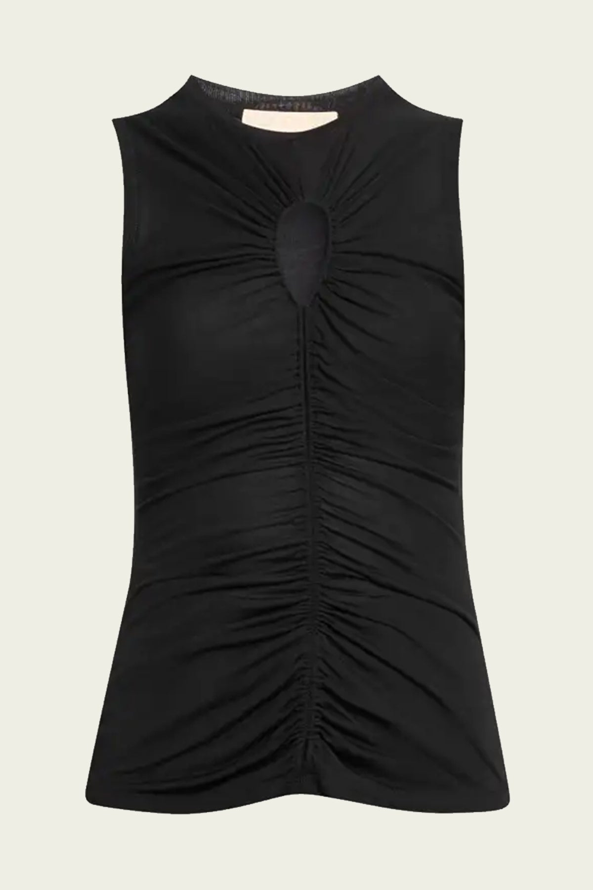 Gabi Sleeveless Top in Noir