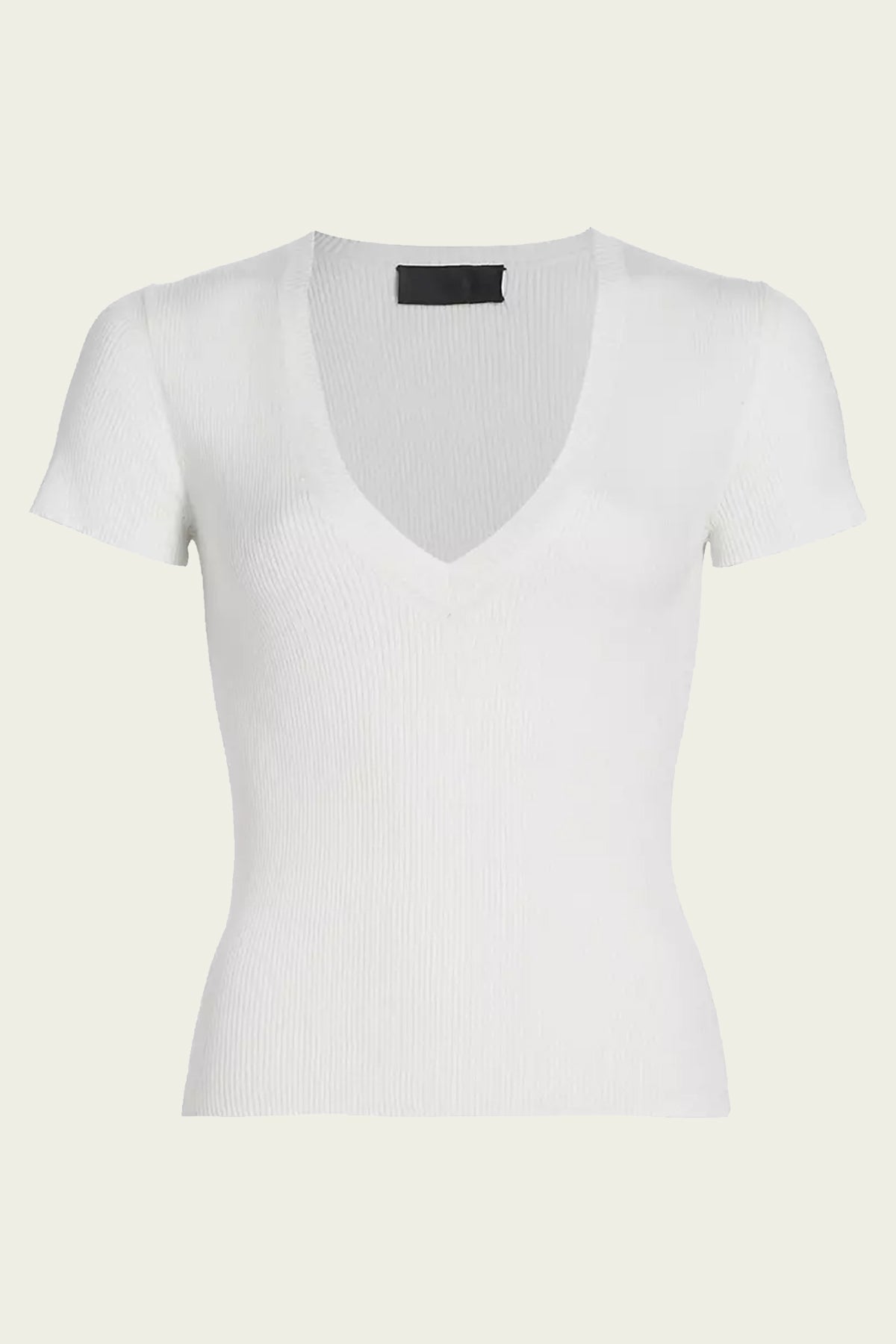 Italia Knit Tee in Ivory