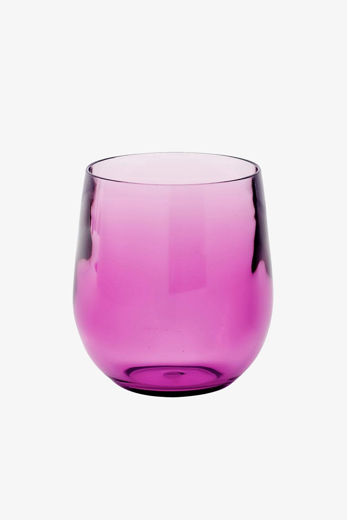 Acrylic 12oz Tumbler Glass in Amethyst