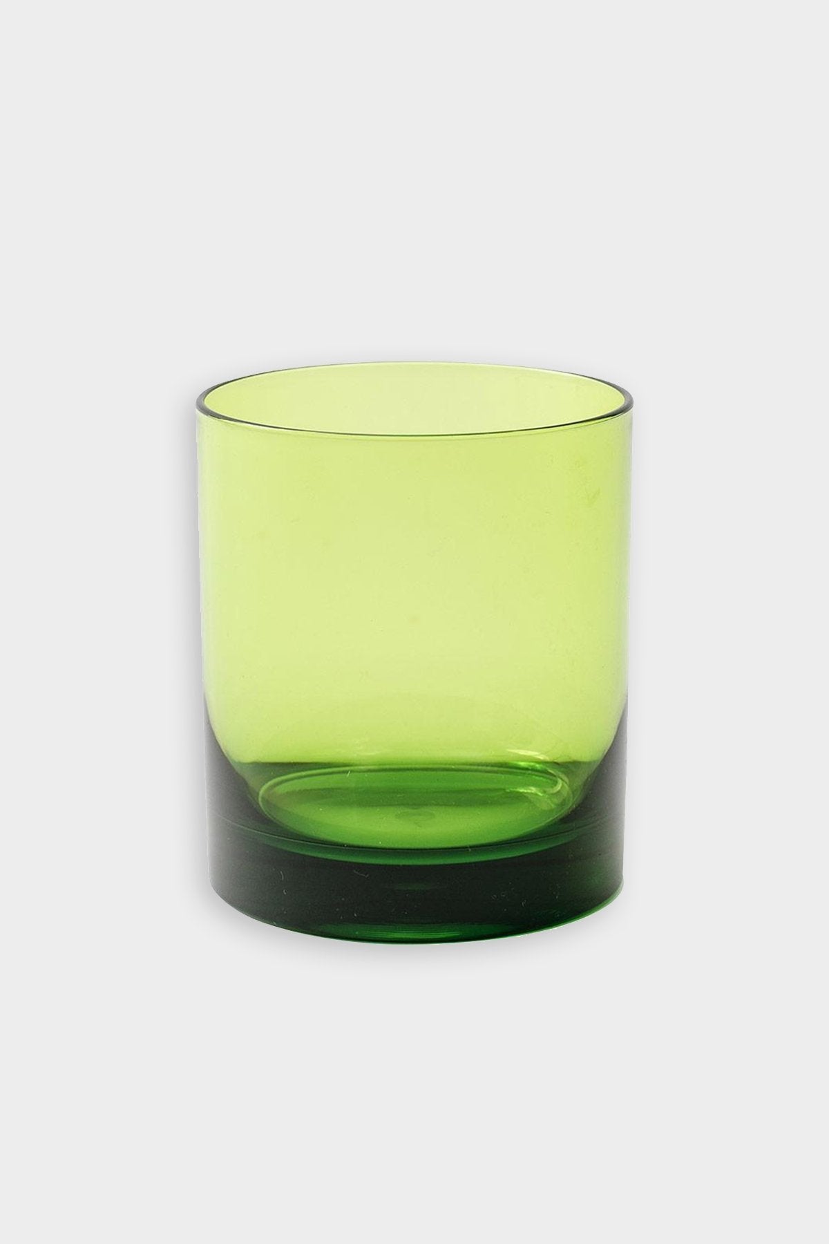 Acrylic 14oz On the Rocks Highball Glass in Green