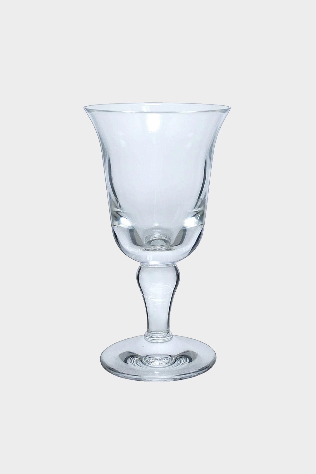 Acrylic Flared Water Glass in Clear