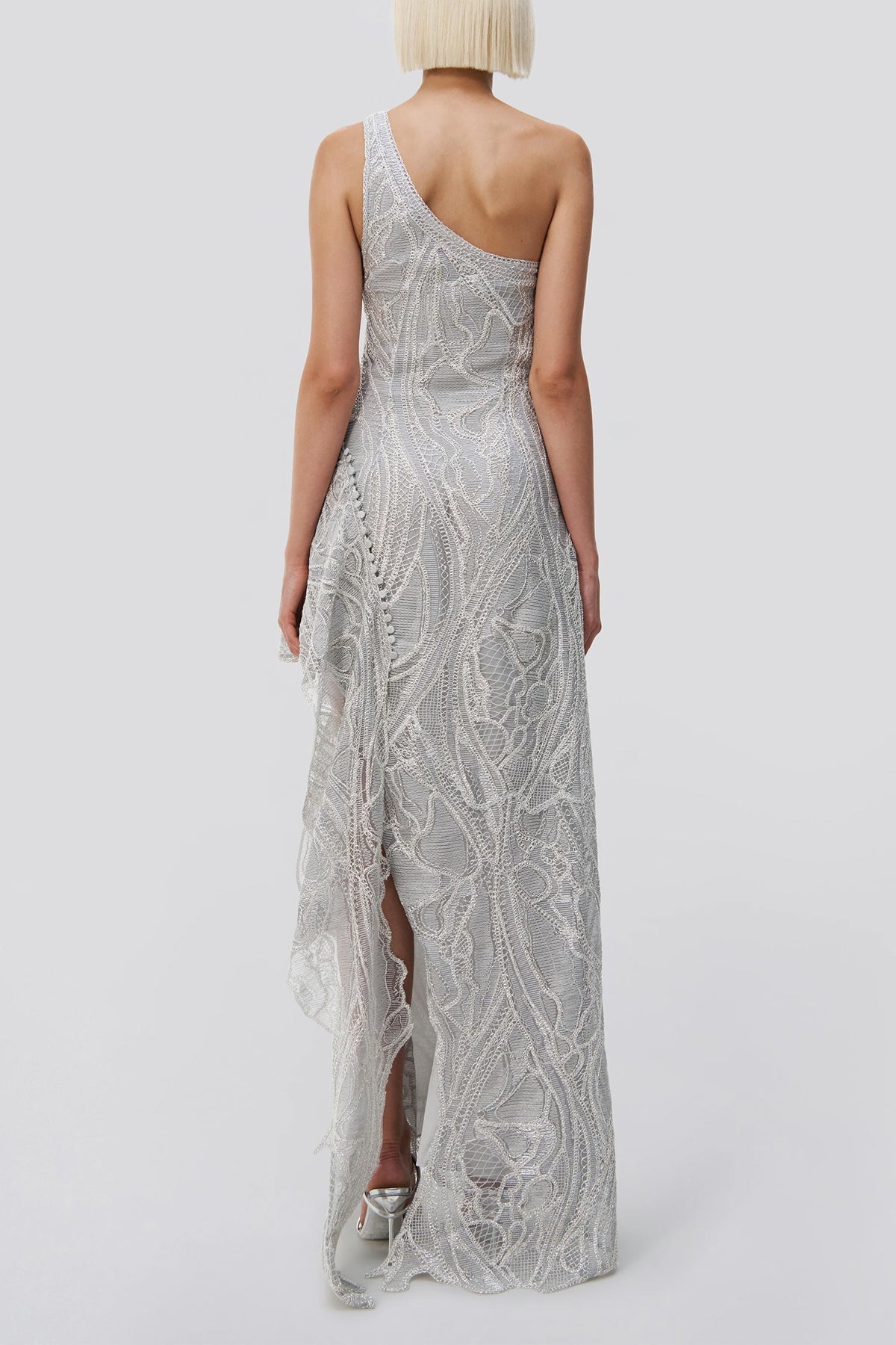 Agatha Gown in Silver