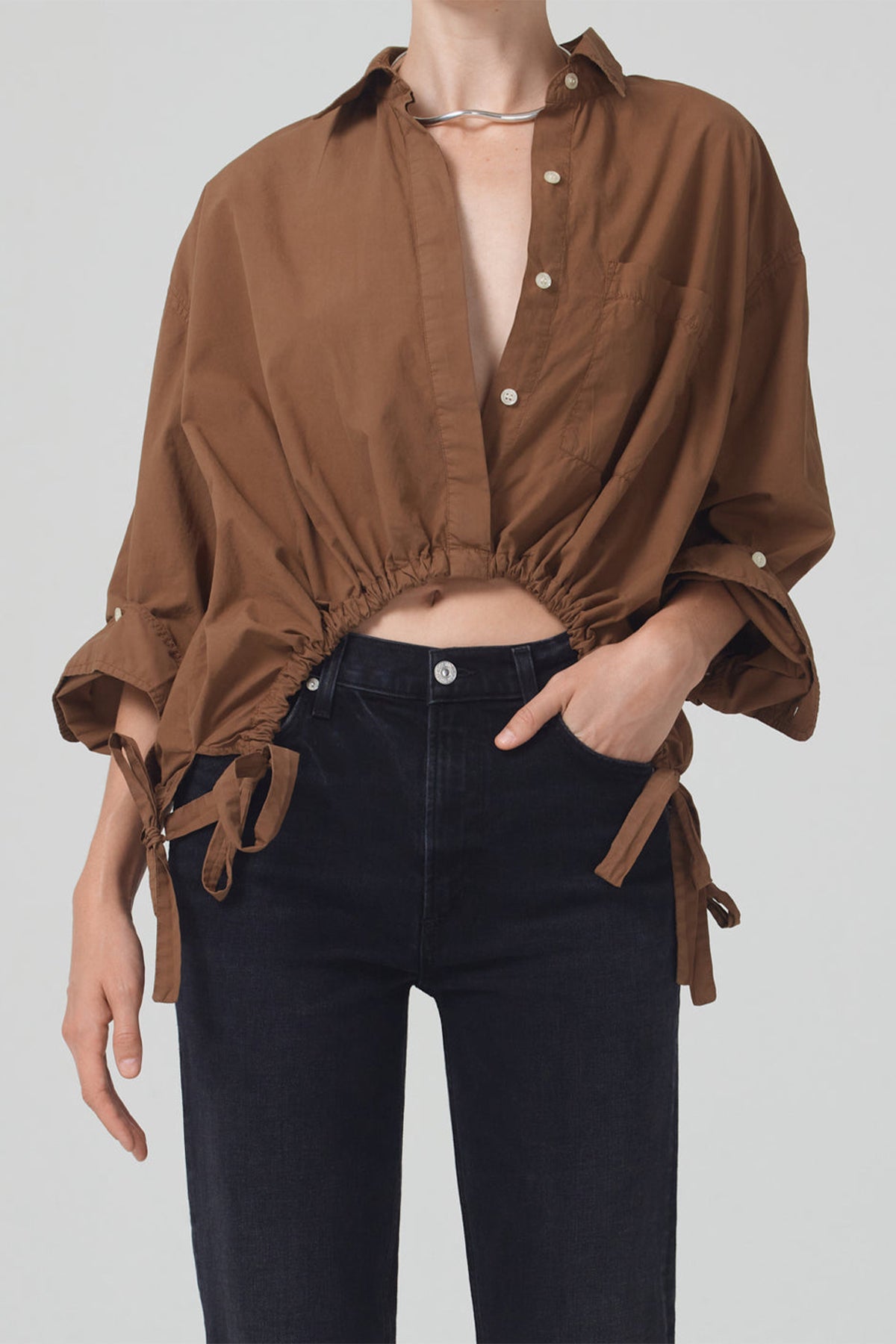 Alexandra Top in Malt Ball