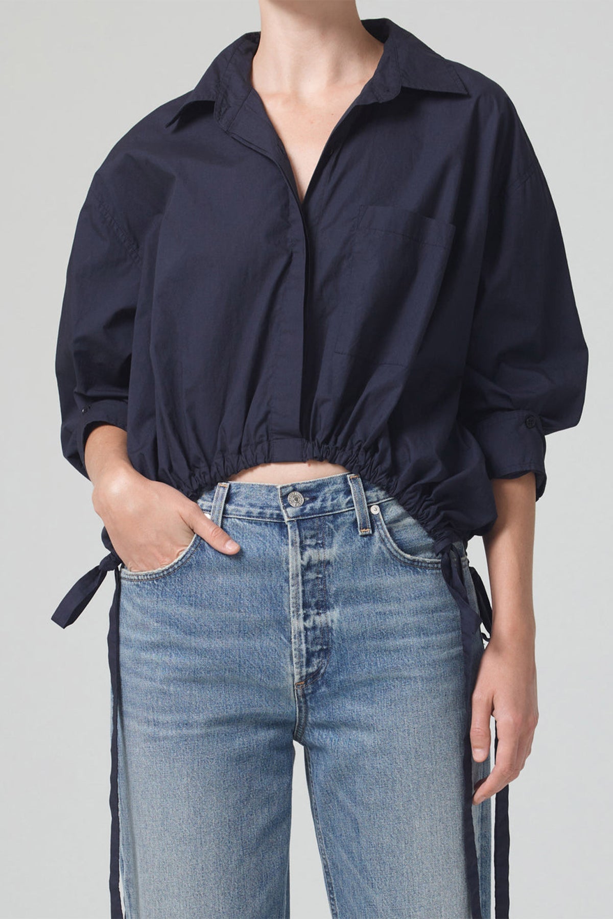 Alexandra Top in Navy