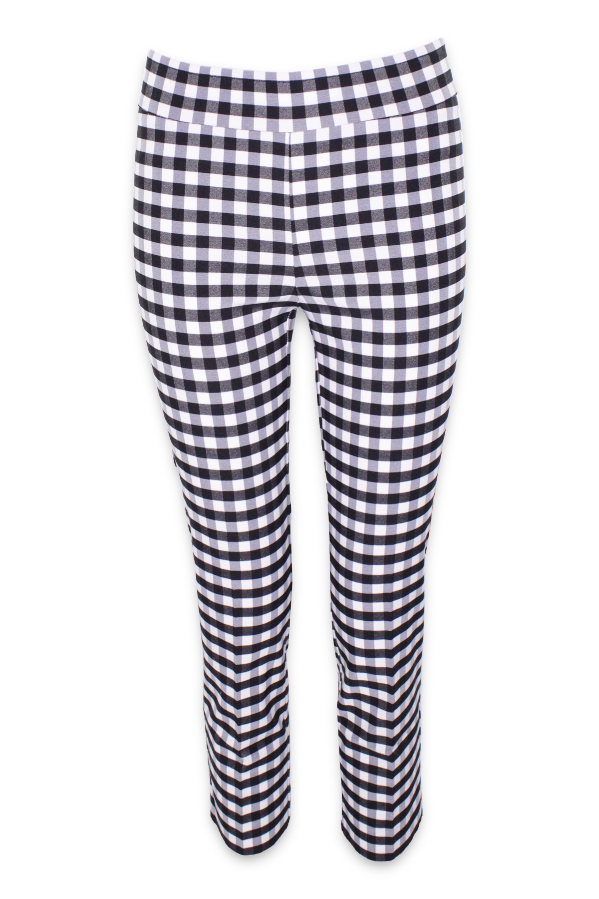 Brigitte Pant in Black Check