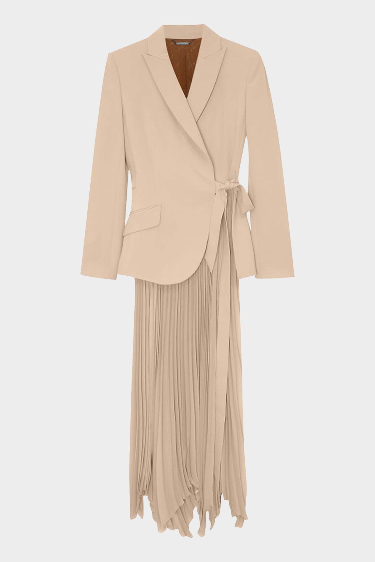 Ambretta Combo Blazer Dress in Hazelwood