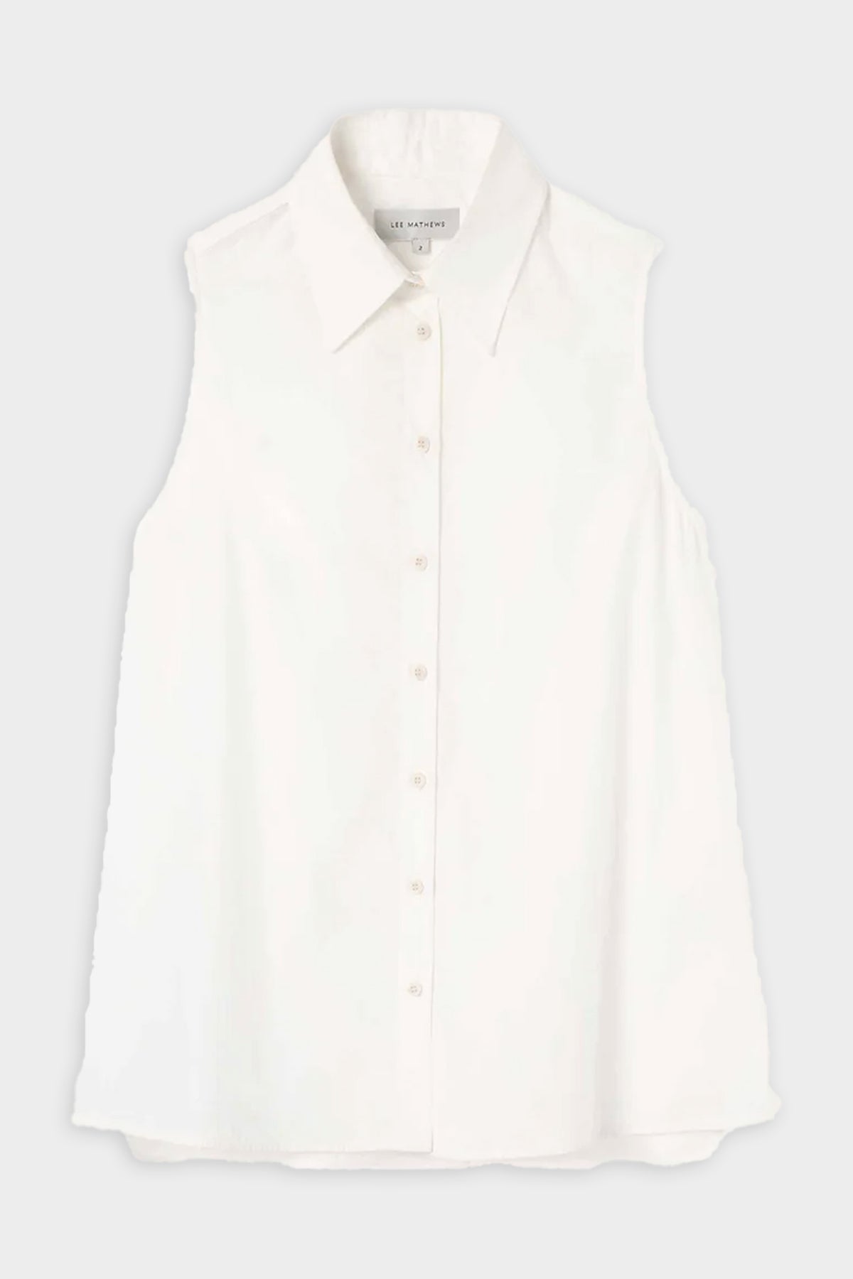 Andy Sleeveless Shirt in Natural