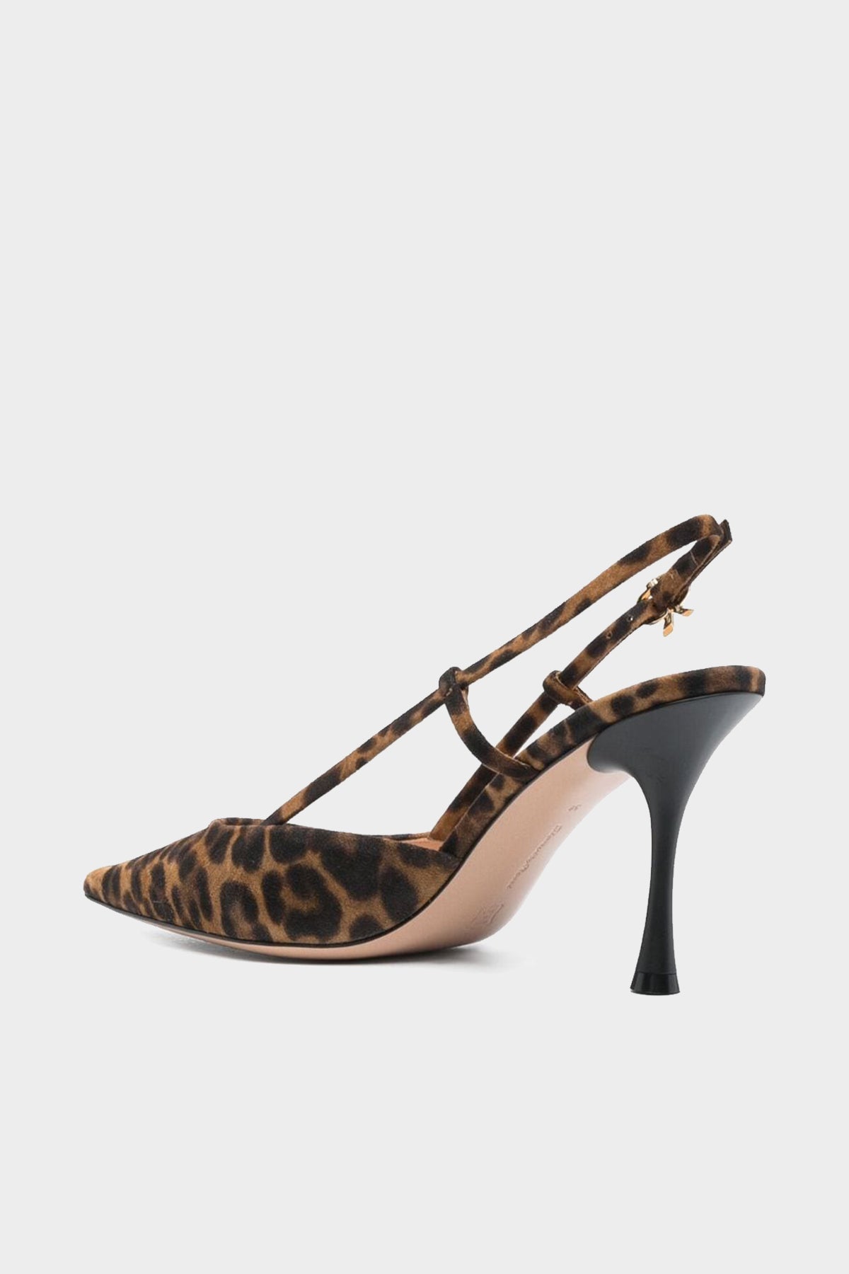 Ascent Slingback Pumps 85 in Almond Leopard