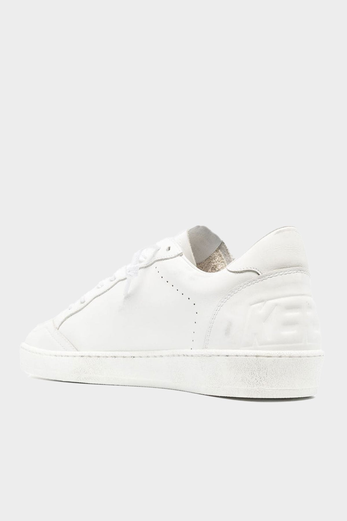 Ball-Star Optic White Leather Men Sneaker