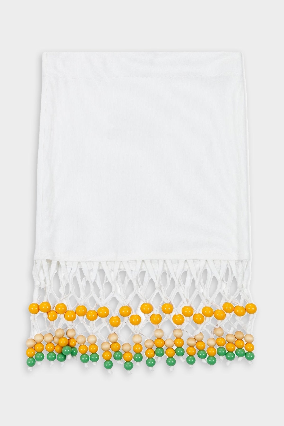 Beaded Doku Skirt in Macadamia