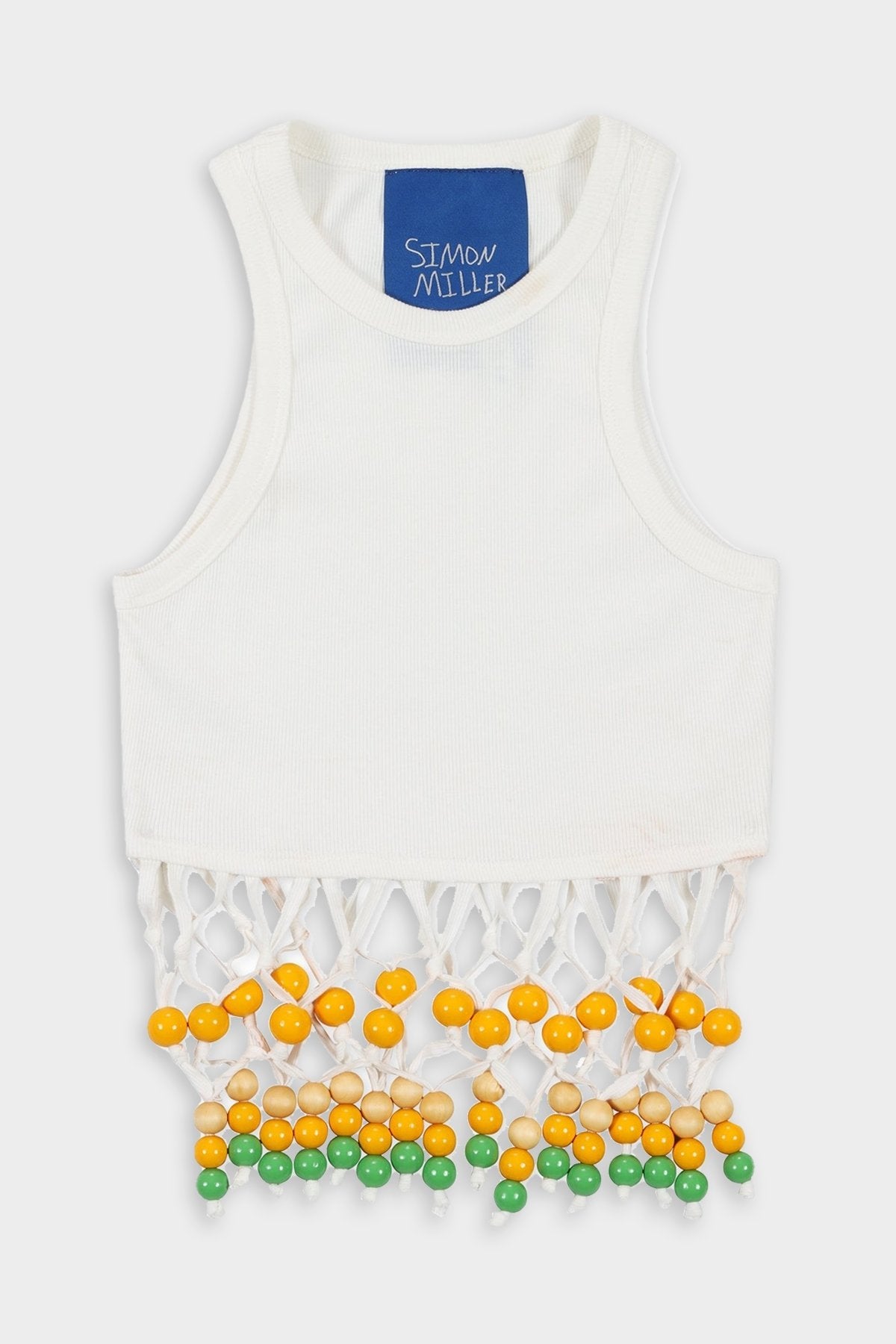 Beaded Winjy Top in Macadamia