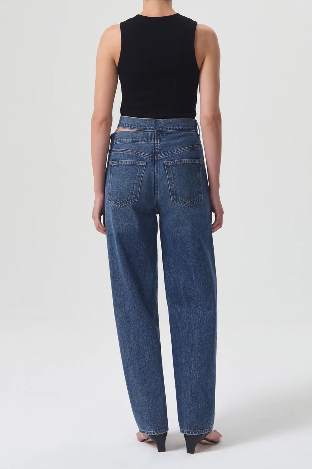 Broken Waistband Jean in Intrigue