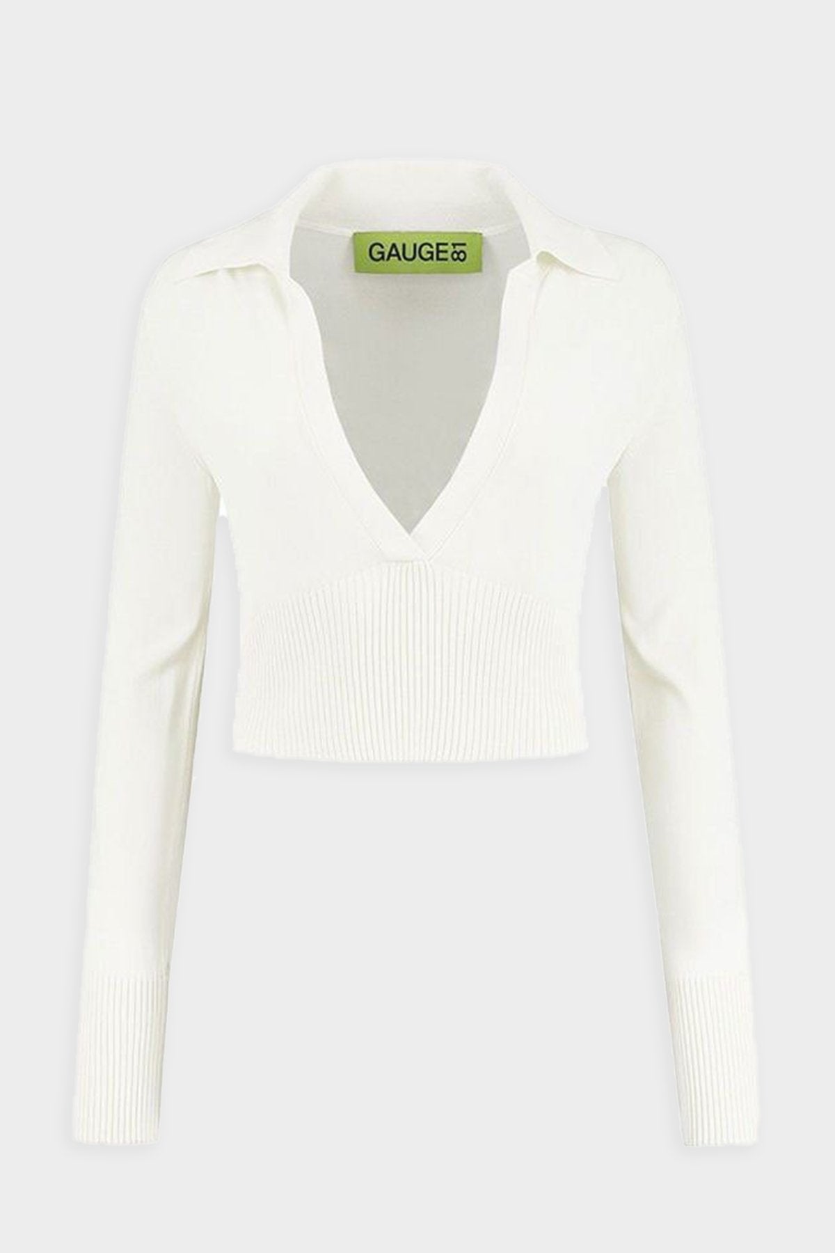 Burgos Long Sleeve Knit Top in Ivory