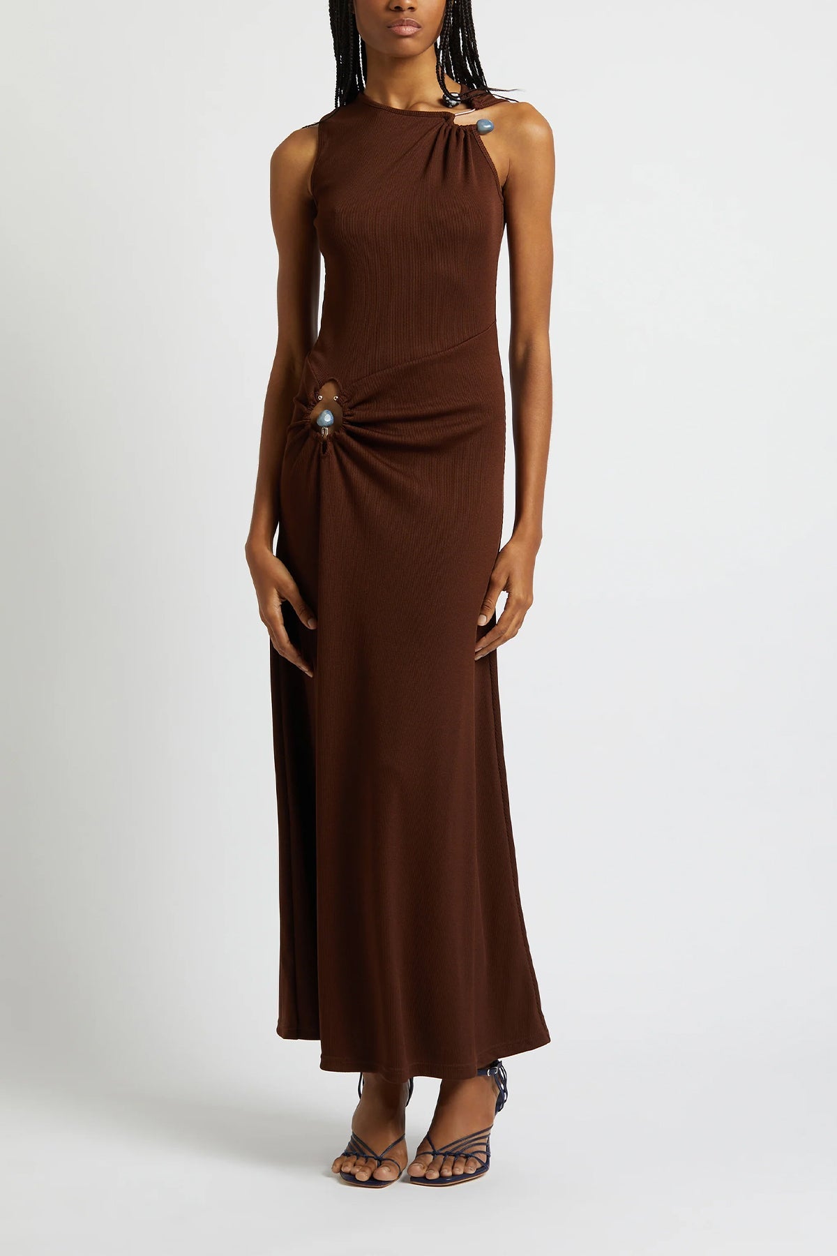 Callisto Duality Dress in Mahogany