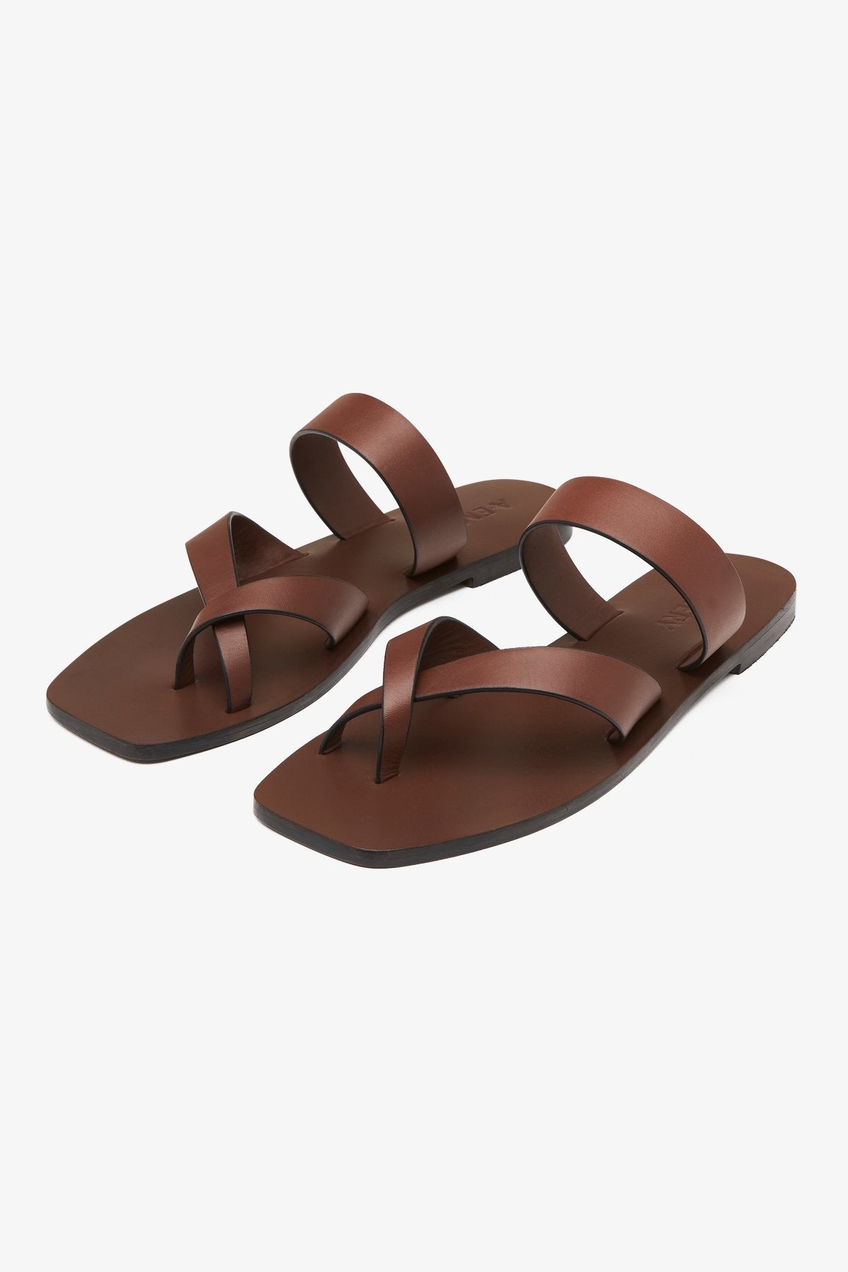 Carter Sandal in Brunette