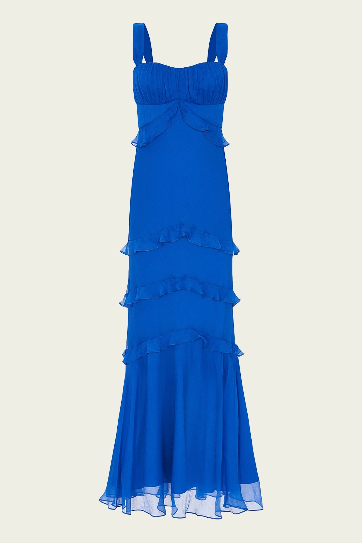 Chandra Dress In Lapis Blue