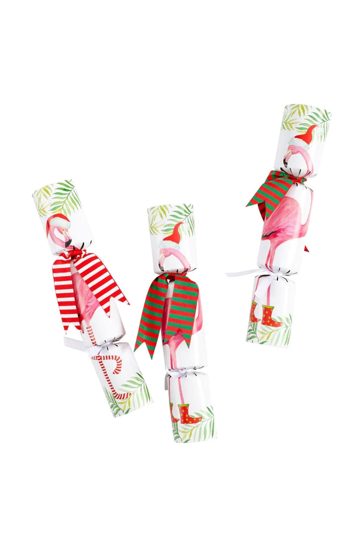 Christmas Flamingos Celebration Crackers