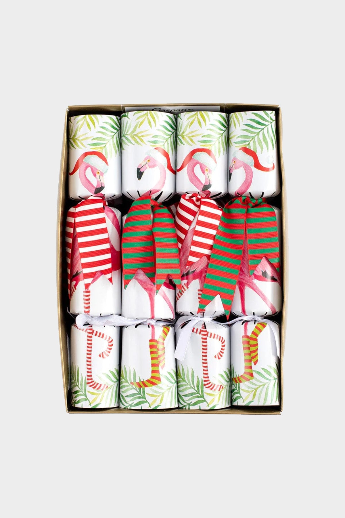 Christmas Flamingos Celebration Crackers