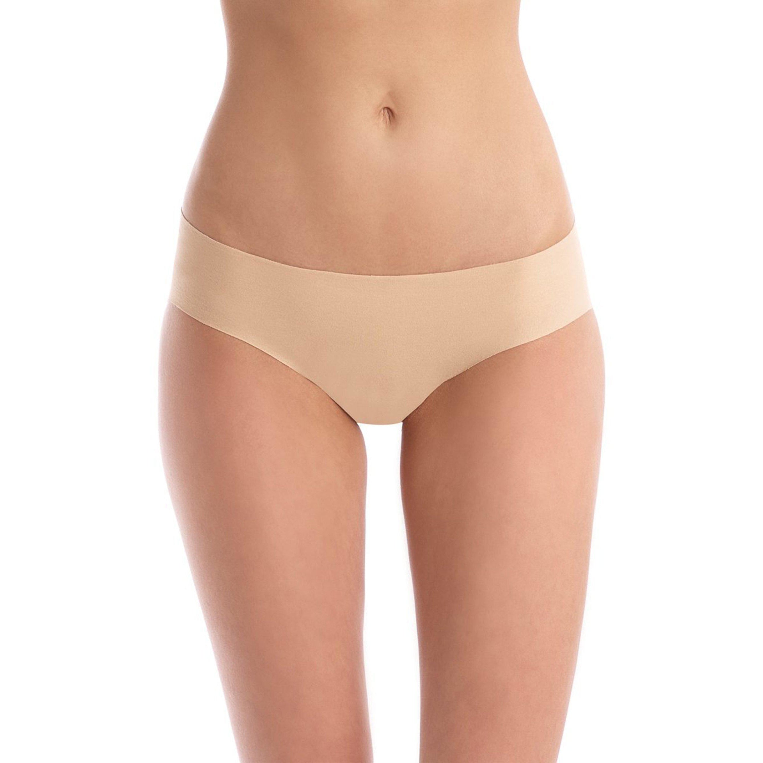 Classic Solid Bikini Beige