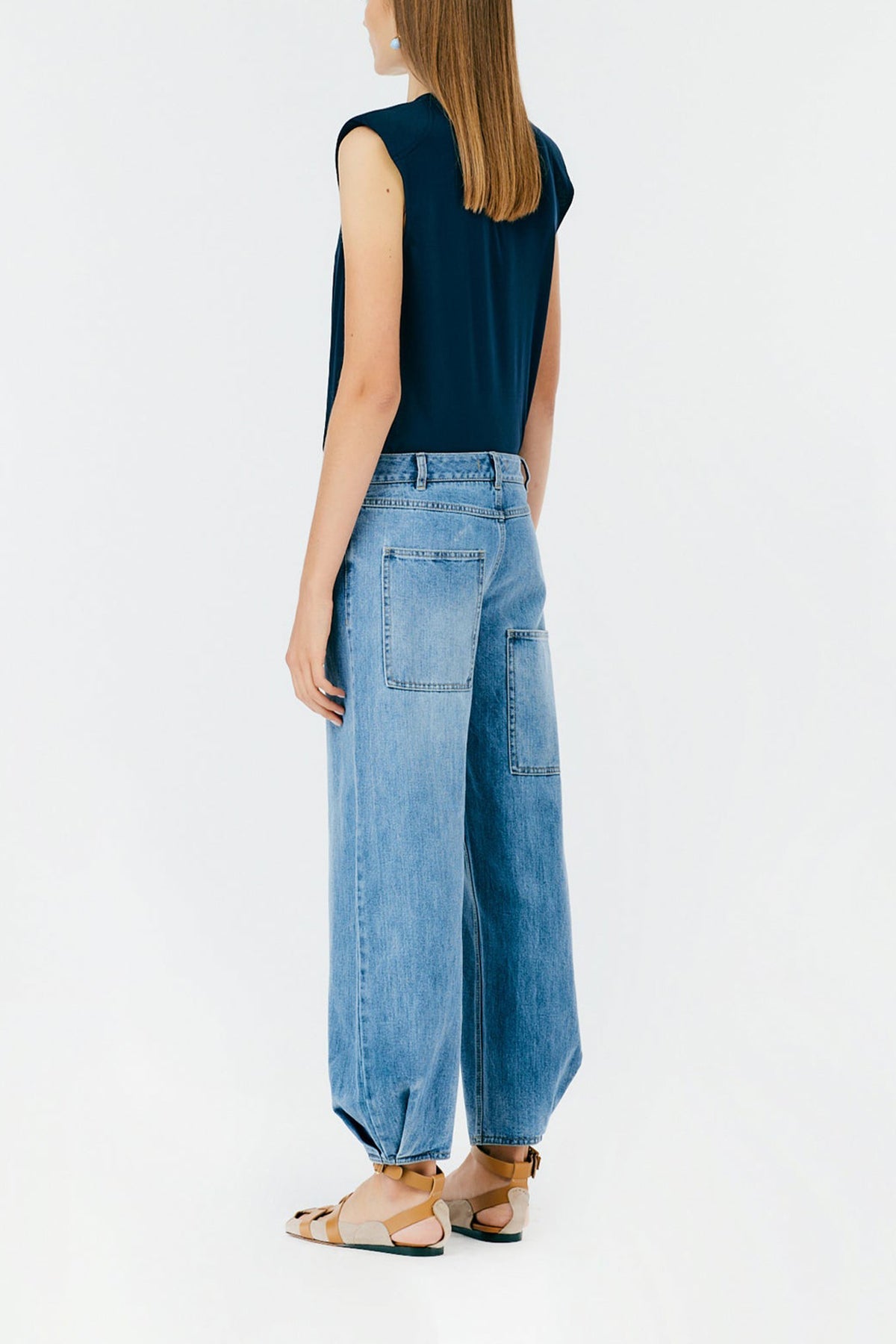 Classic Wash Denim Brancusi Jean in Classic Blue