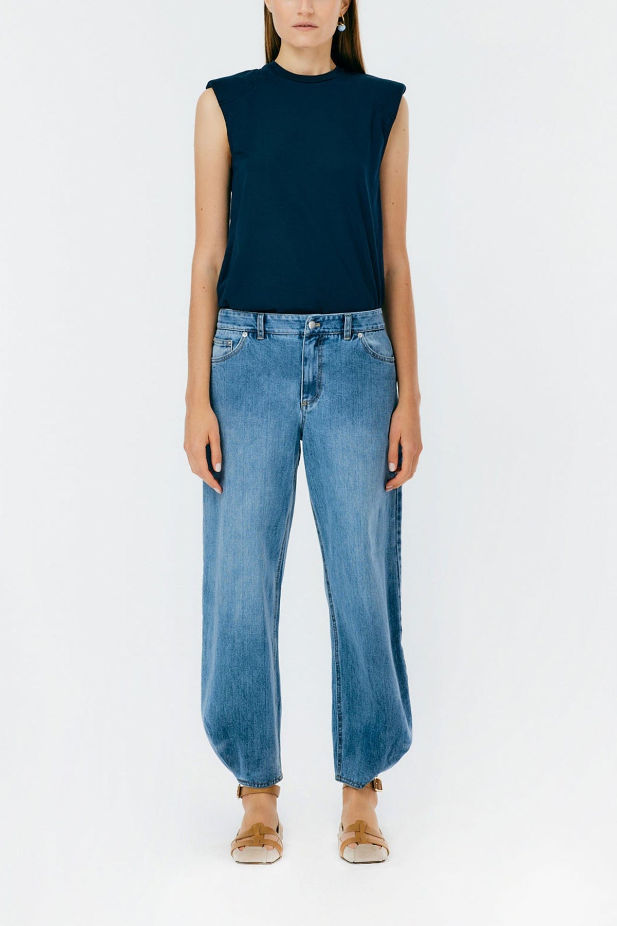 Classic Wash Denim Brancusi Jean in Classic Blue