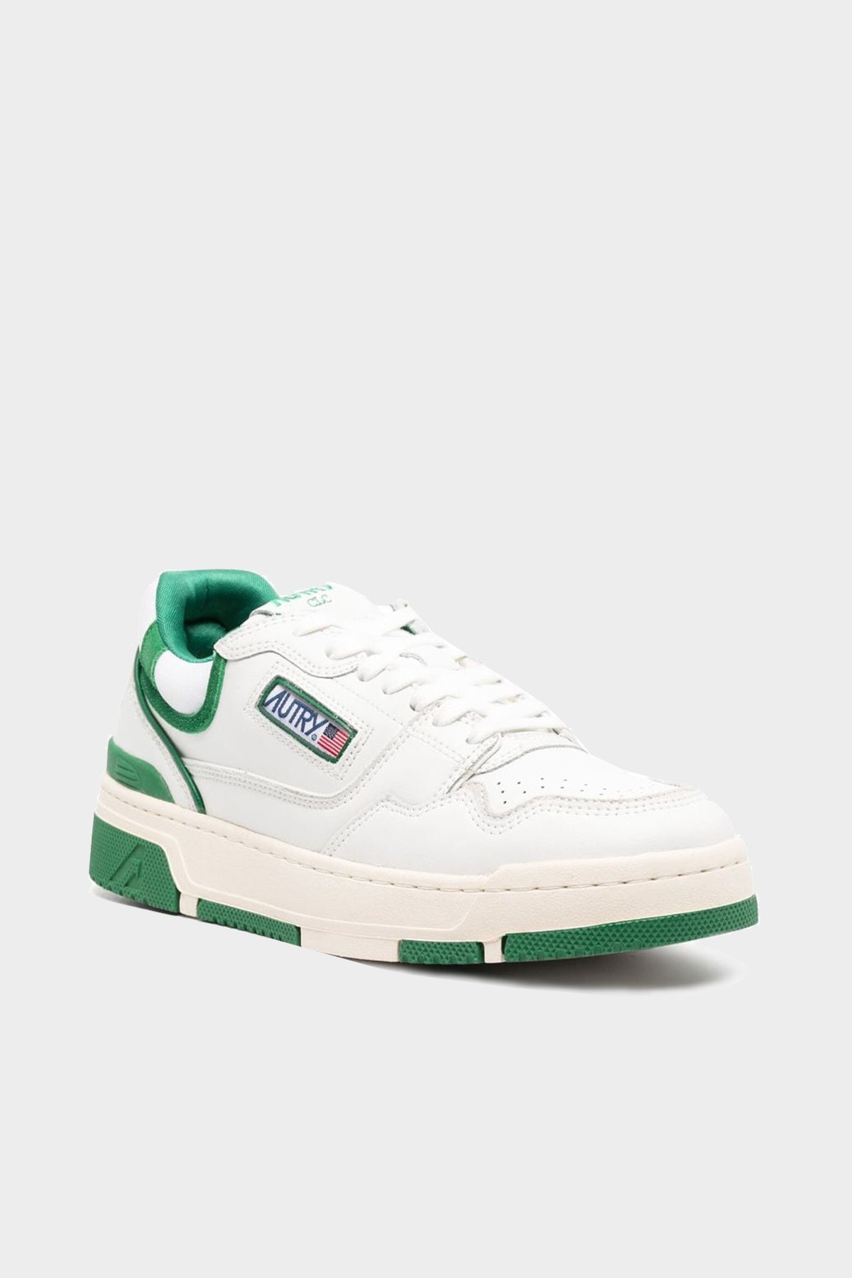 CLC Leather Men Sneaker in Green White