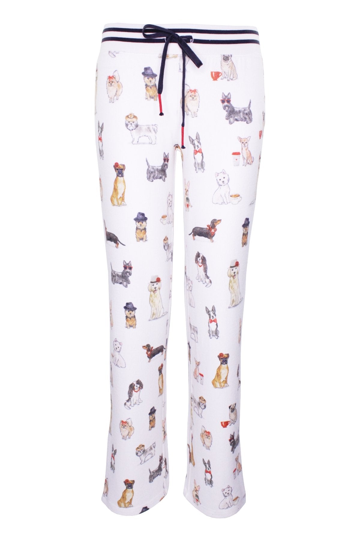 Coffee + Canines Pants in Ivory