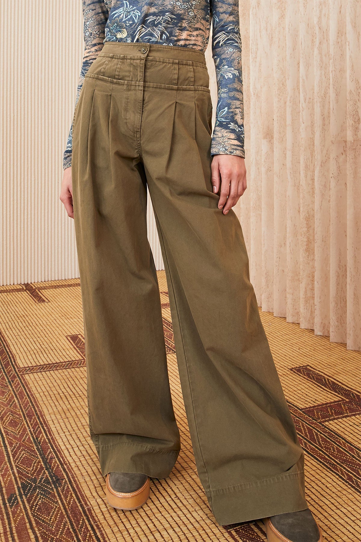 Constance Pants in Beech