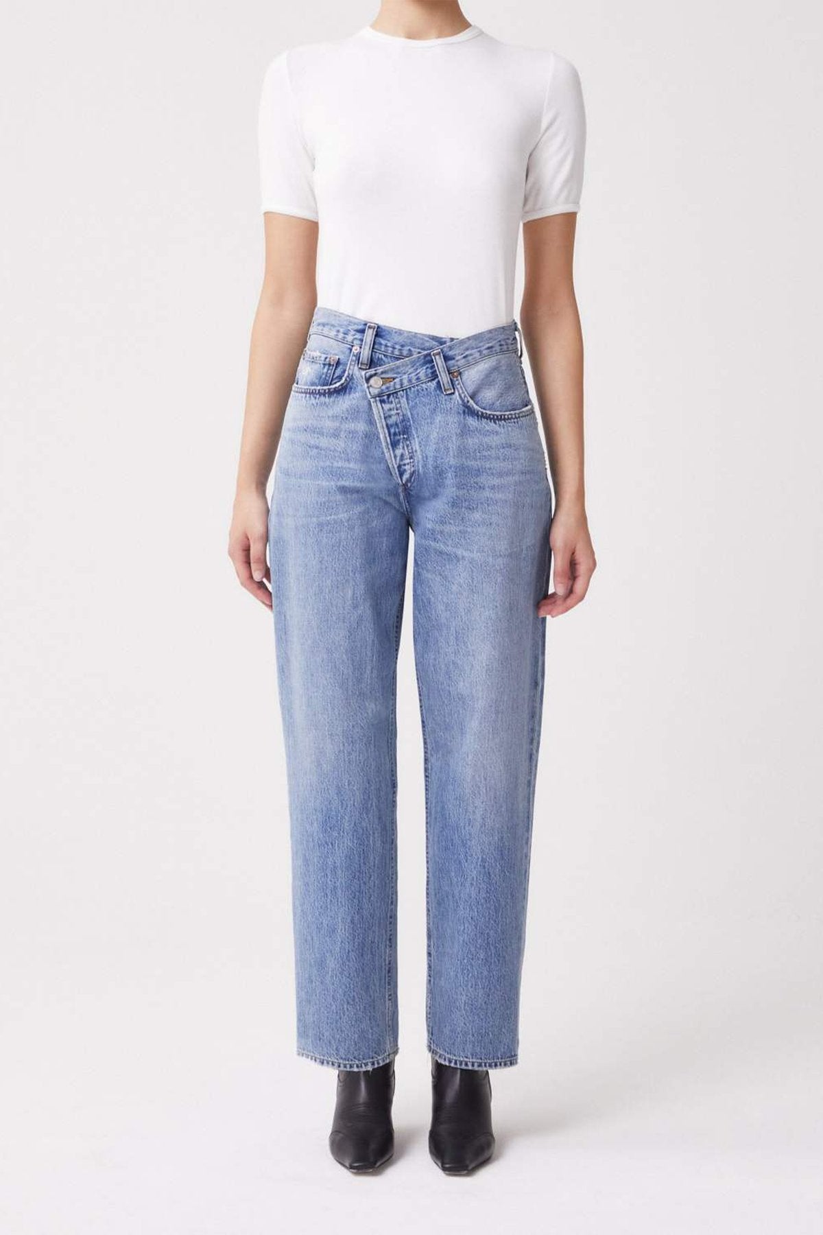 Criss Cross Upsized Jean in Eternal