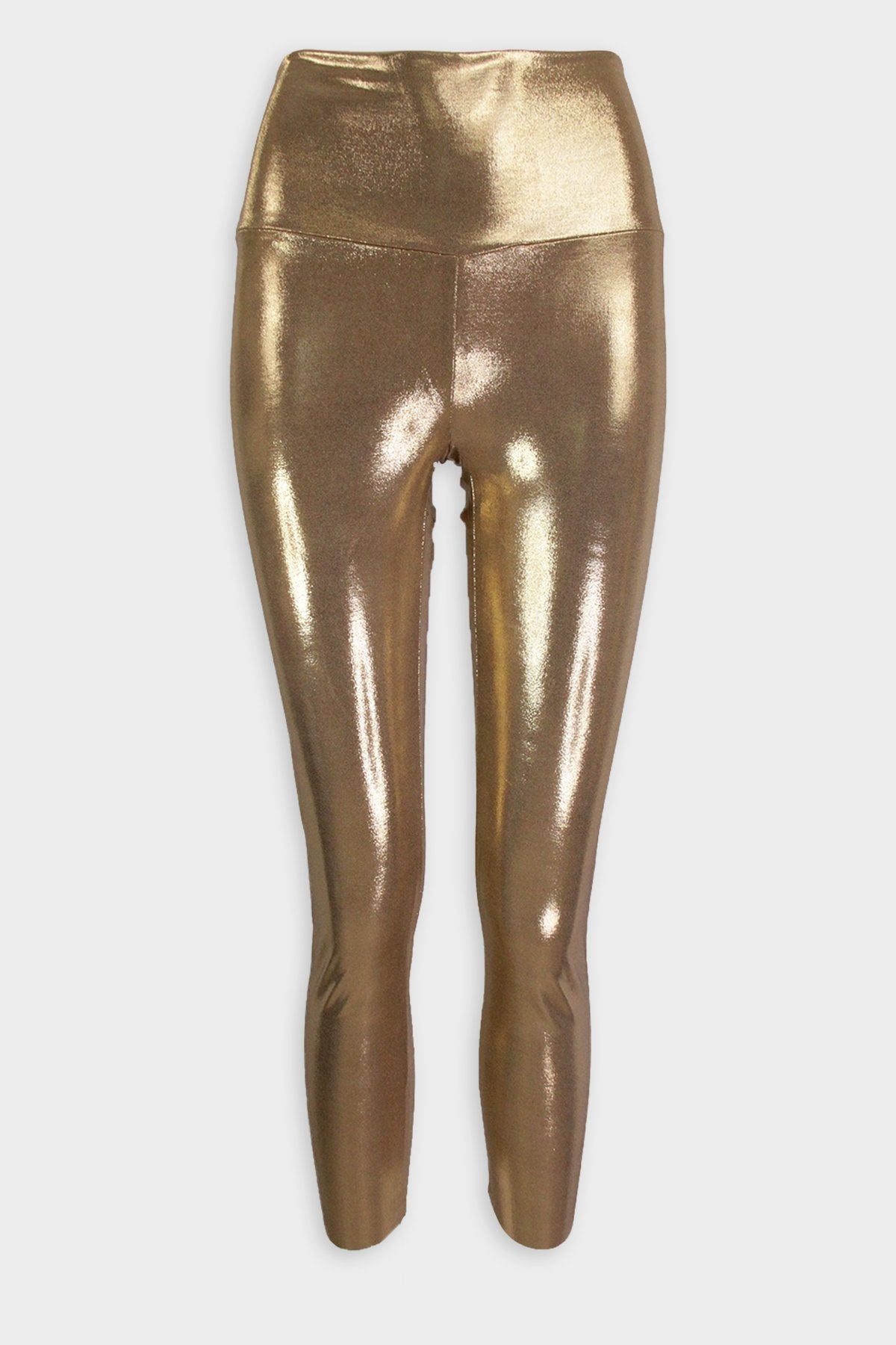 Cropped Legging Pant in Gold