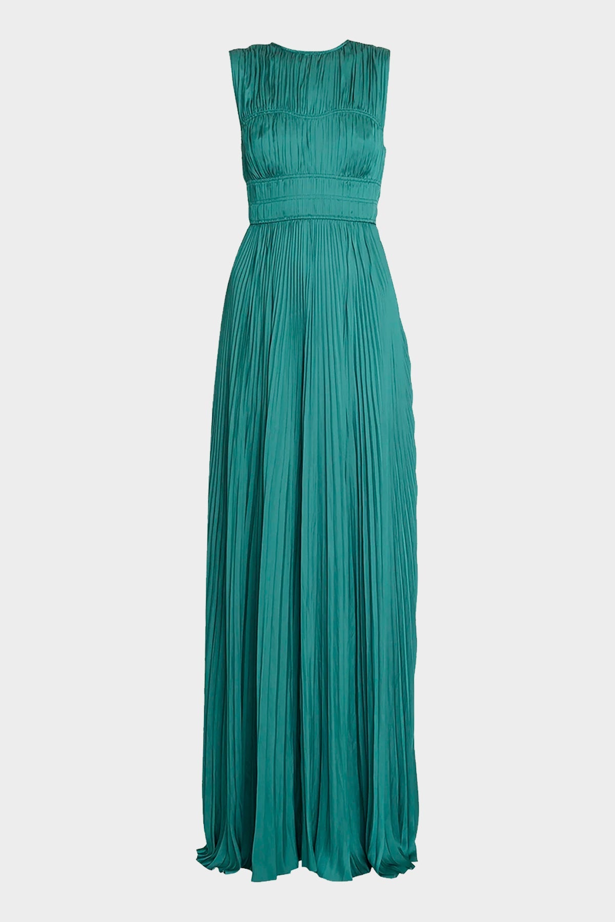 Delia Sleeveless Gown in Jadeite