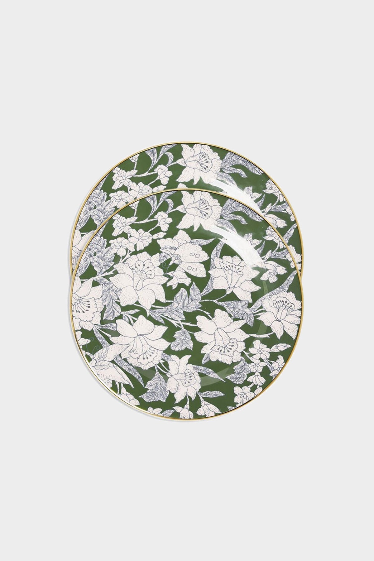 Dessert Plate Set of 2 in Lilium Avorio