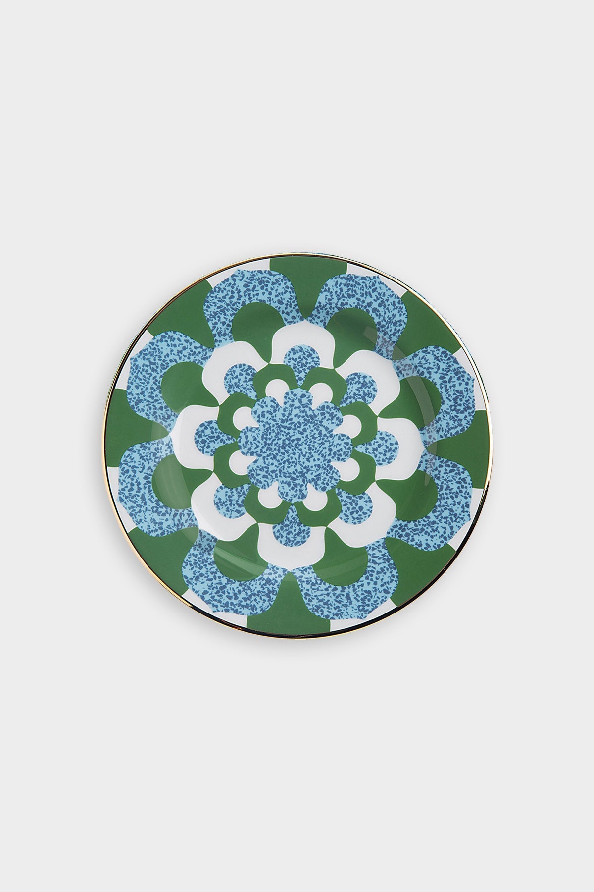 Dessert Plate Set of 2 in Mosaico Blu