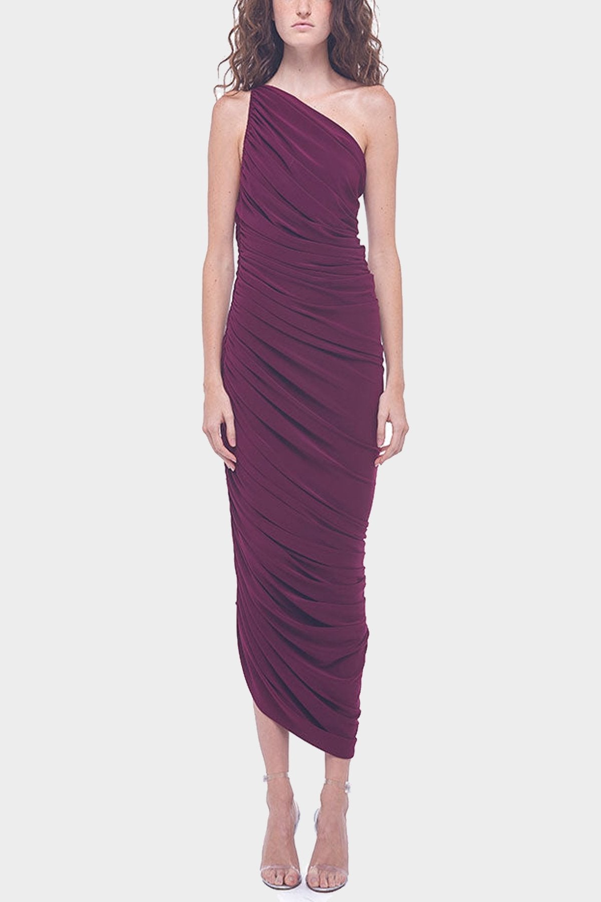 Diana Gown in Plum