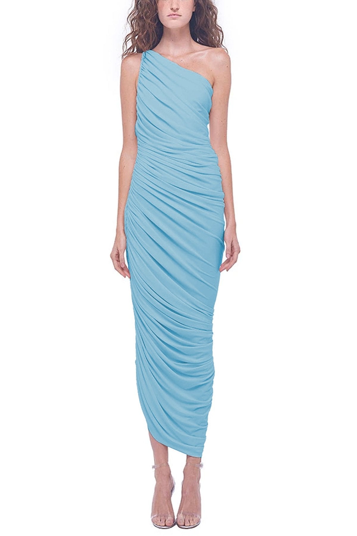 Diana Gown in Powder Blue