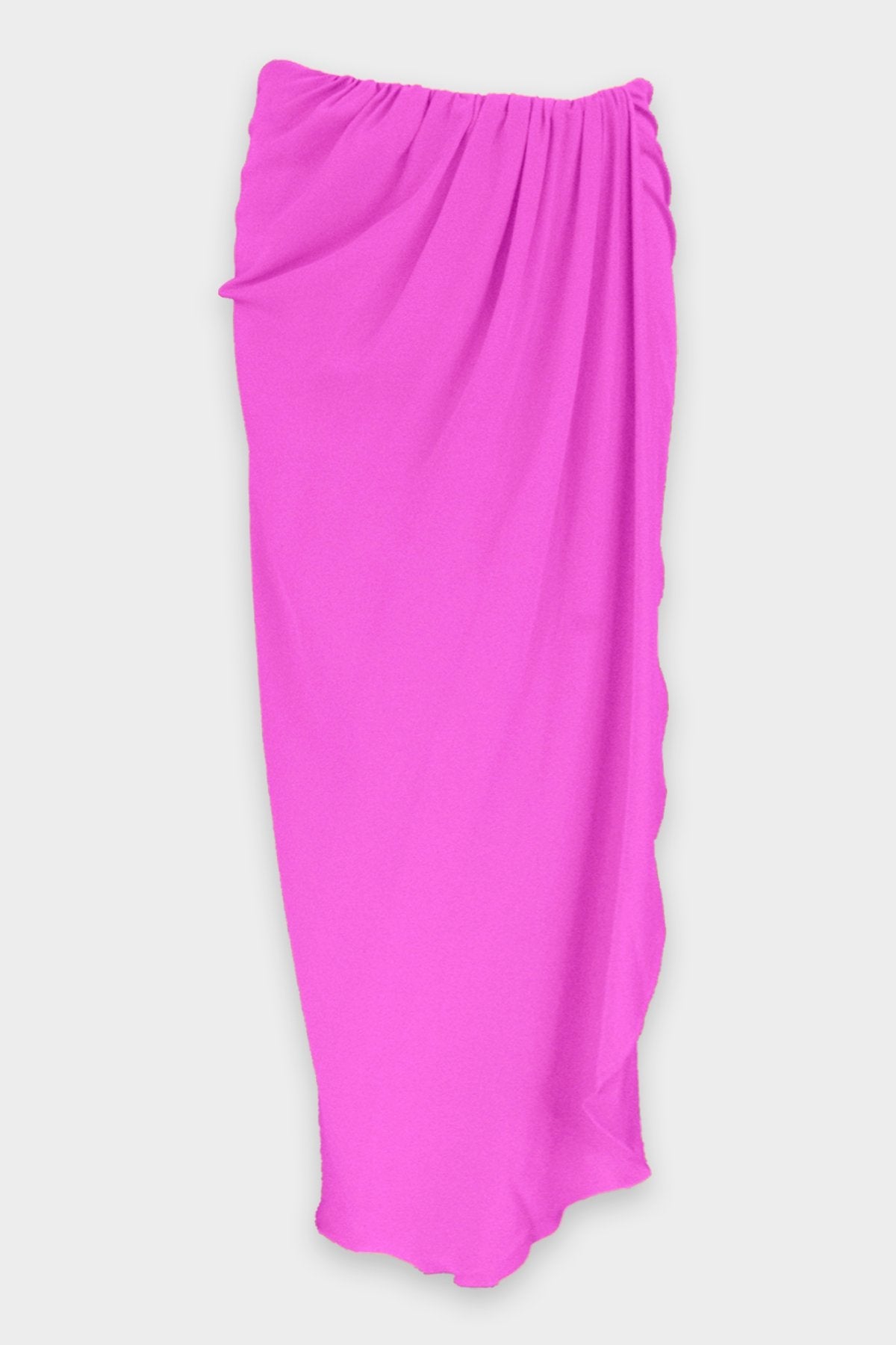 Draped Skirt in Fuchsia