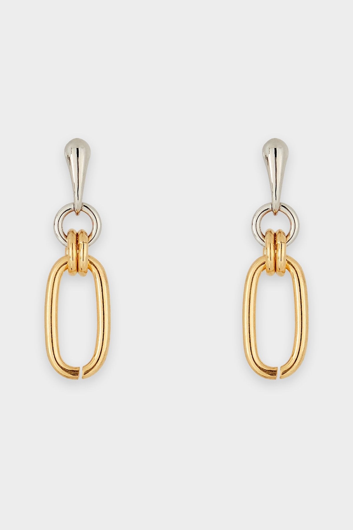 Duplex Earrings in Gold