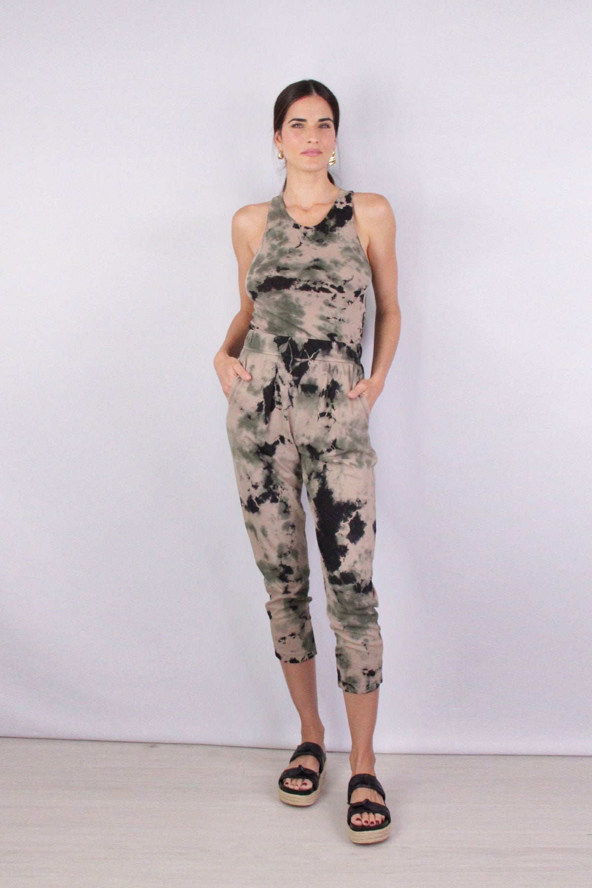 Easy Pant in Army Calico