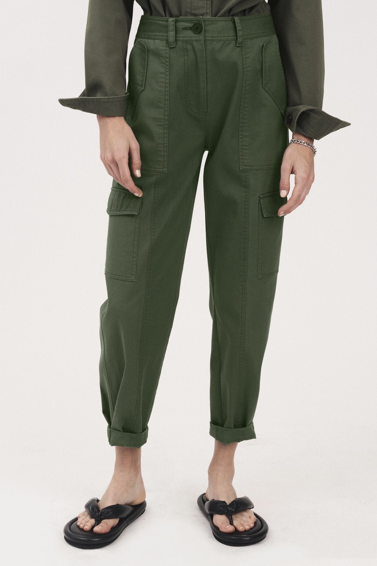 Elian Utility Pant in Fatigue