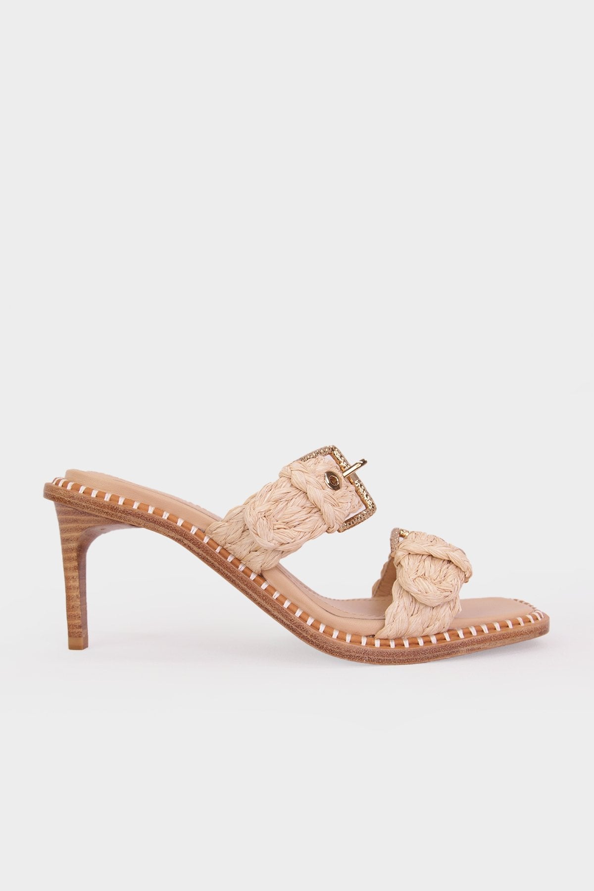 Ellery Raffia Sandal in Natural