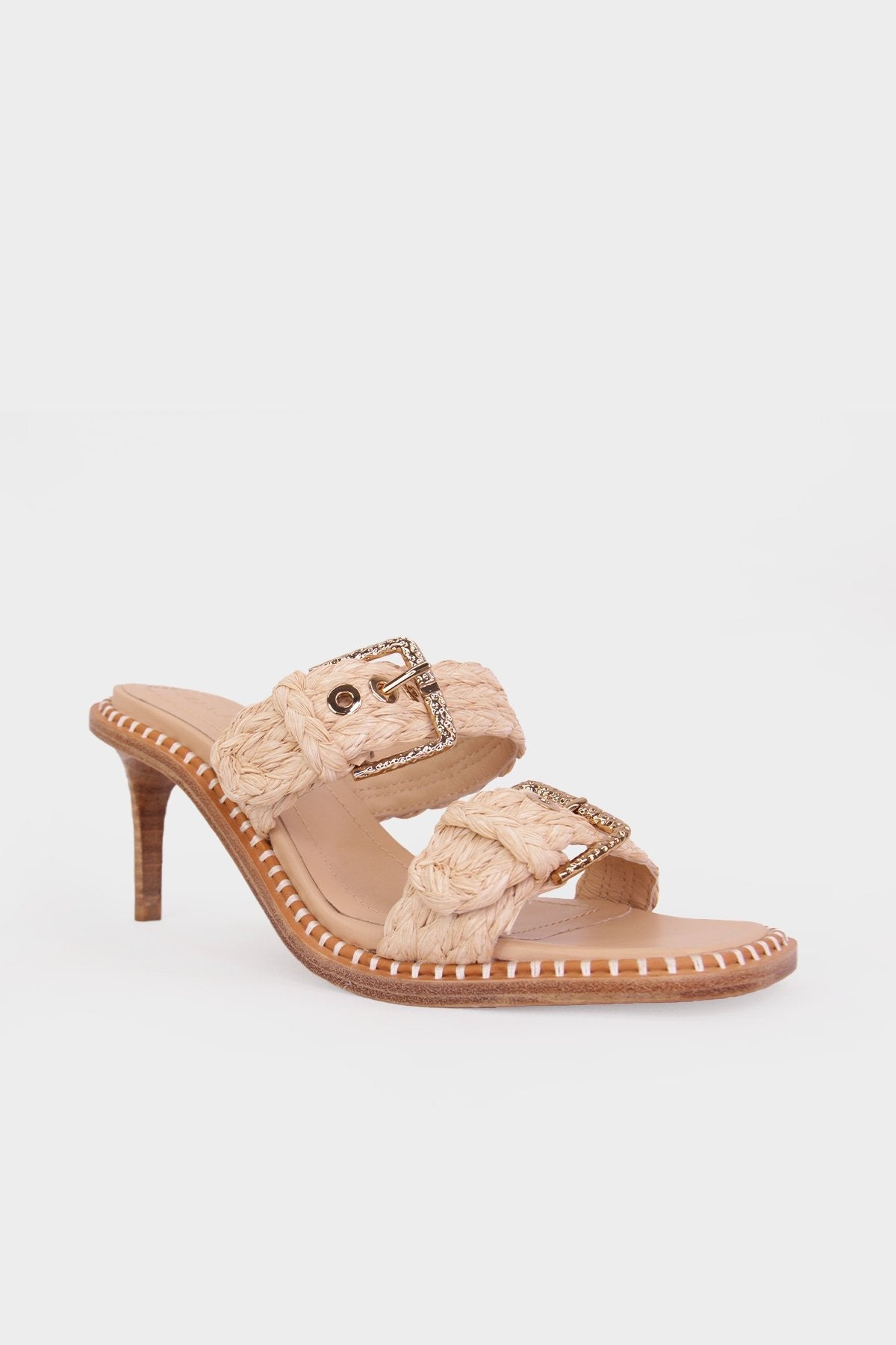 Ellery Raffia Sandal in Natural