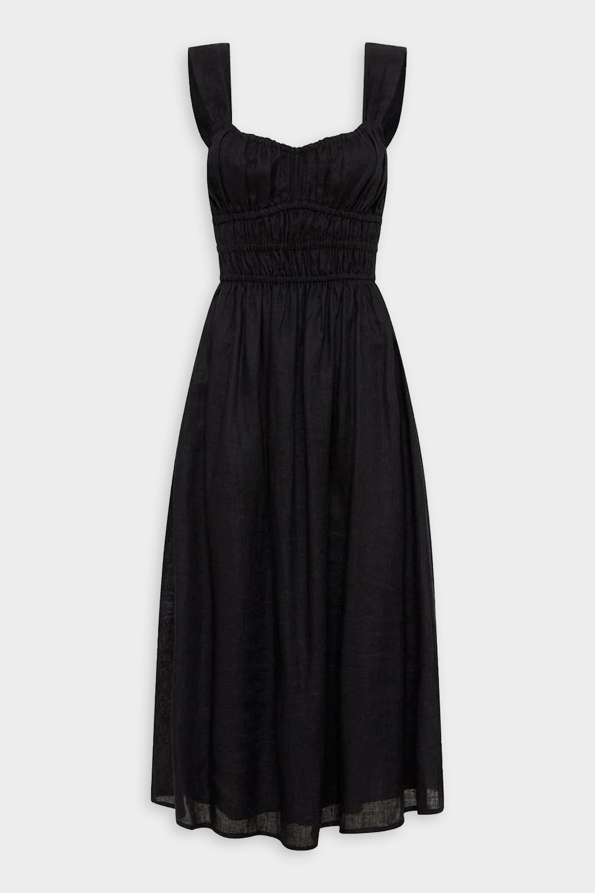 Emory Midi Dress in Black