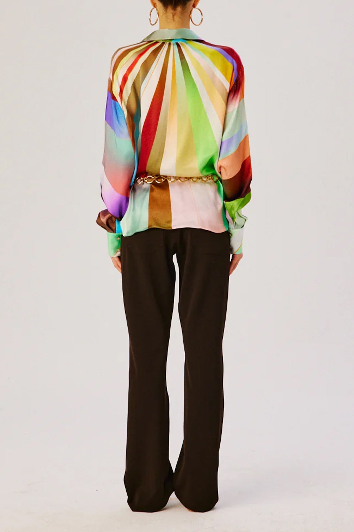 Esme Sun-Ray Printed Shirt in Multi