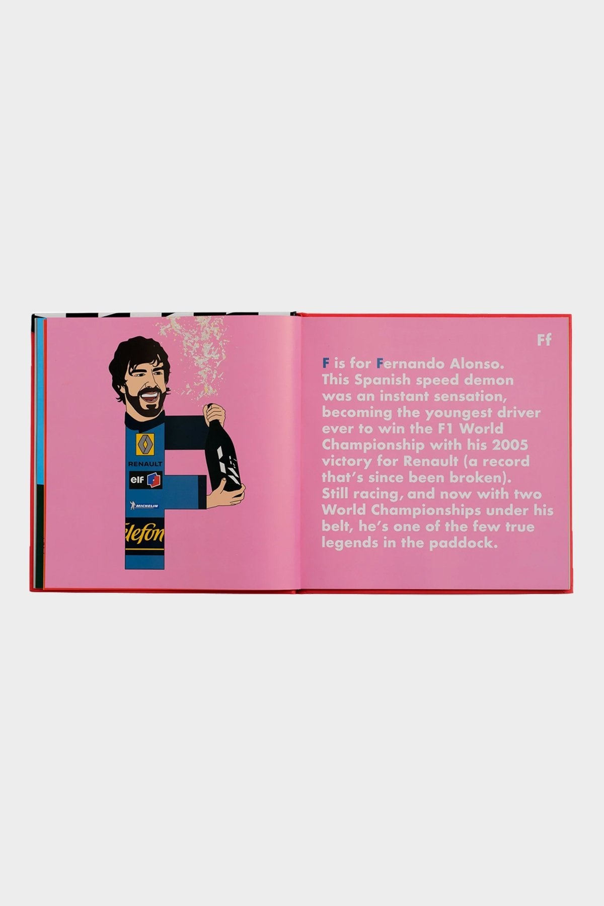 F1 Legends Alphabet Book