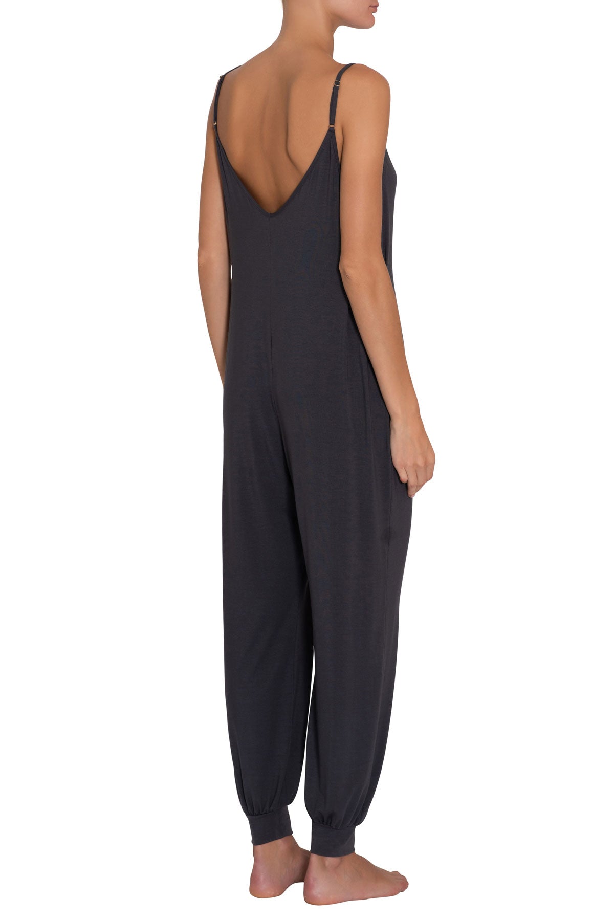 Finley Knotted Jumpsuit Ebony