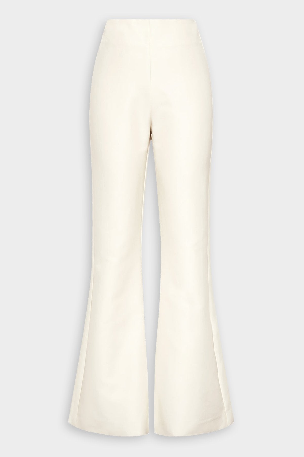 Flared Pants in Pearl